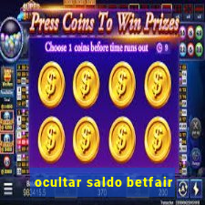 ocultar saldo betfair